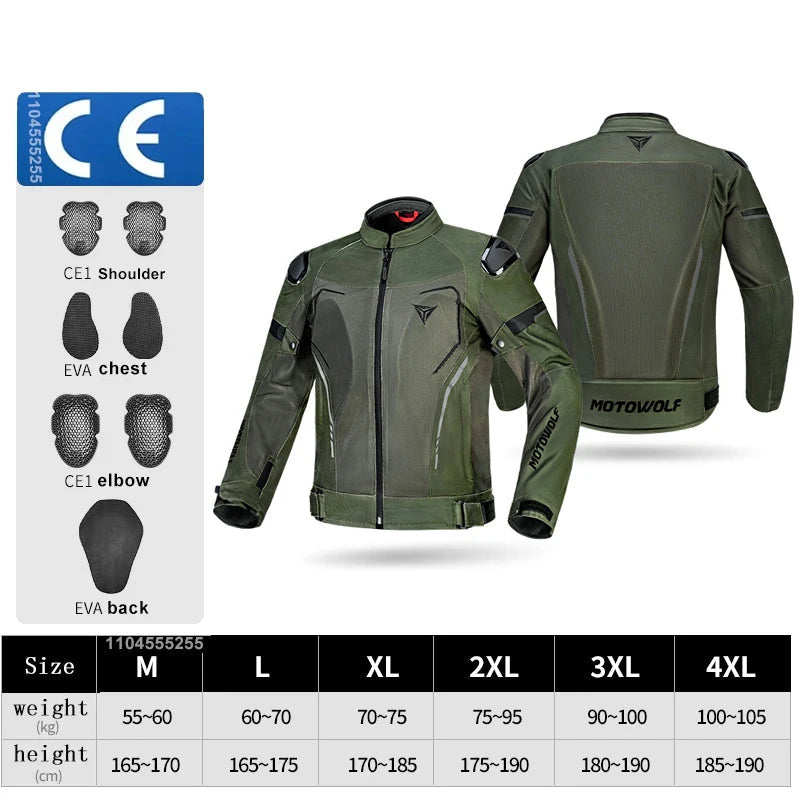Motorcycle Riding Jacket | Breathable & CE Certified - View 35 | Henderson Shop