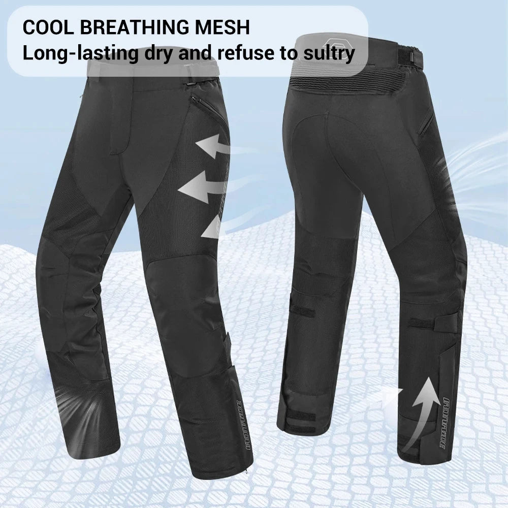 Motorcycle Riding Pants | Mesh & Breathable - View 2 | Henderson Shop