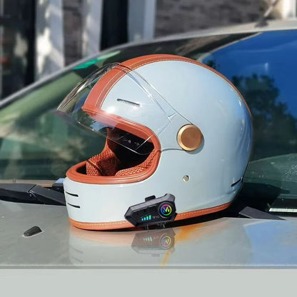 Full Face Motorcycle Helmet | DOT Certified & Bluetooth - View 23 | Henderson Shop