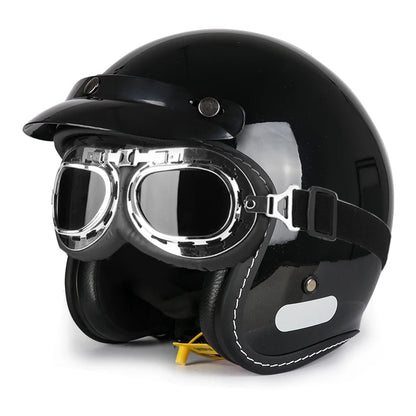 Vintage Half Face Helmet | Breathable - View 18 | Henderson Shop