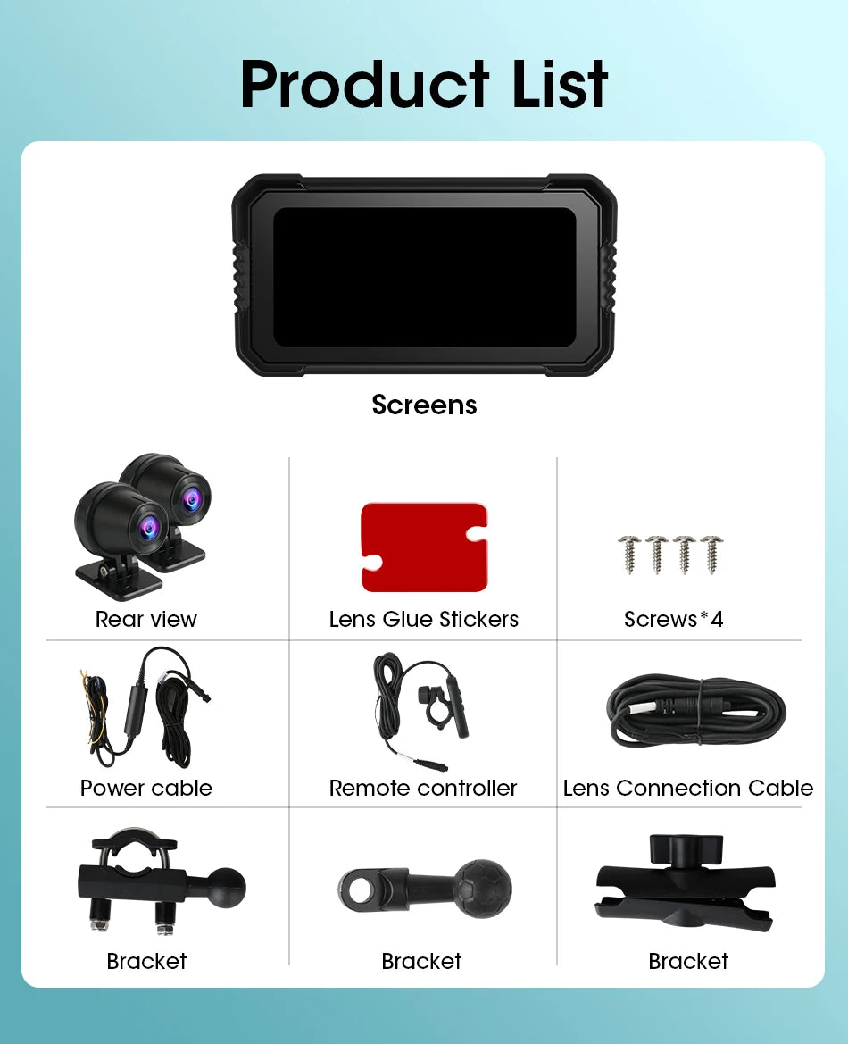 6.25" Motorcycle GPS Navigator | Waterproof & CarPlay - View 30 | Henderson Shop