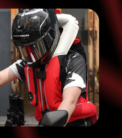 Motorcycle Airbag Safety Vest | CO2 Anti-Crash Protection | Henderson Shop