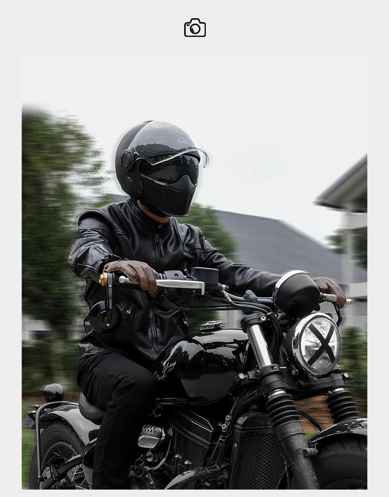 Modular Full Face Helmet | DOT Certified & ECE Certified - View 14 | Henderson Shop