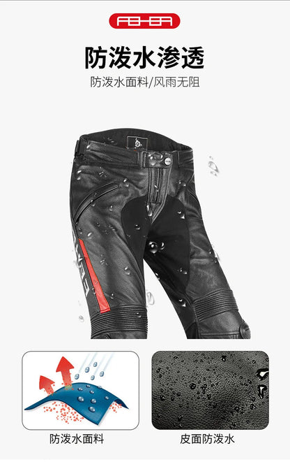 Motorcycle Riding Pants | Waterproof & Leather - View 17 | Henderson Shop