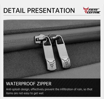 Motorcycle Waterproof Motorcycle Rear Seat Bag 35-50L Helmet Bag High Capacity Motor Tail SaddleBag Rider Backpack