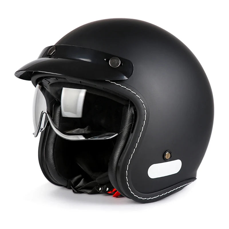 Vintage Half Face Helmet | Breathable - View 20 | Henderson Shop
