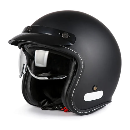 Vintage Half Face Helmet | Breathable - View 20 | Henderson Shop