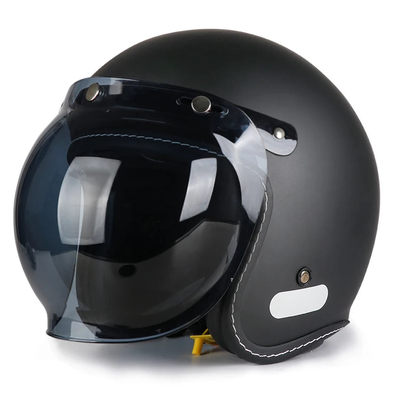 Vintage Half Face Helmet | Breathable - View 9 | Henderson Shop