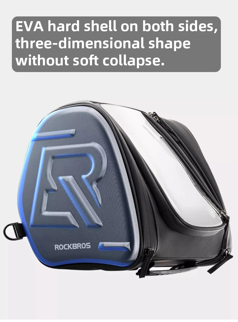 Scooter Tunnel Bag EVA Hard Shell Motorcycle Fuel Tank Bag Pedal Saddle Bag for Yamaha XMAX 125 250 300 400 NMAX 125 155 160