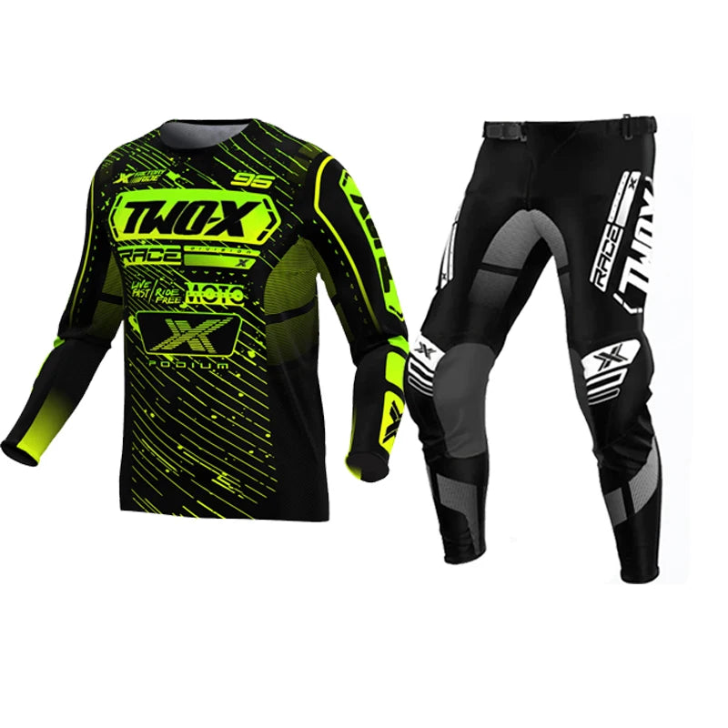 9 Color Two-X Podium 4-Way Dirt Bike MX Gear Off Road Kit