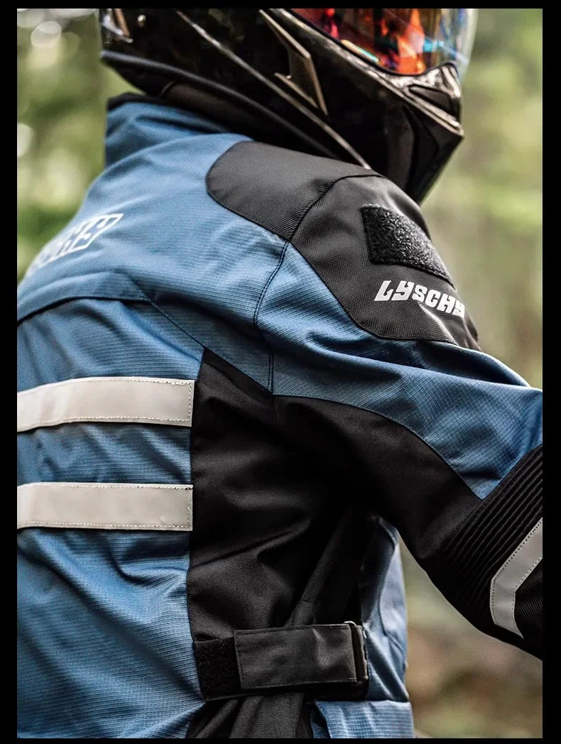 Hendersonshop LYSCHY Motocross Jacket Pants Autumn Winter Waterproof Warm Motorcycle Riding