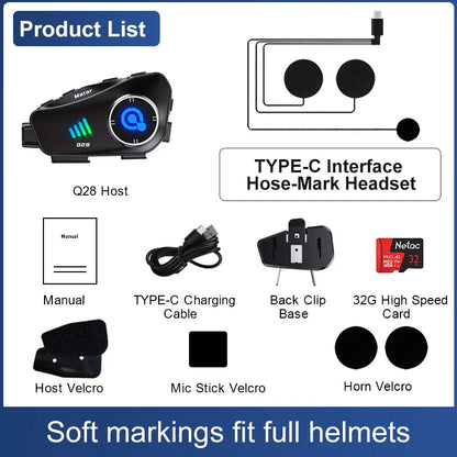 Bluetooth Motorcycle Intercom | Bluetooth - View 23 | Henderson Shop