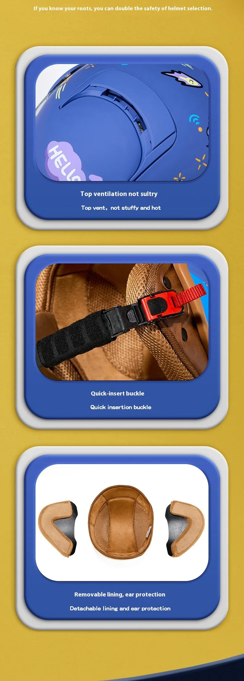 BYB New National Standard Class A 3C Certification Children's Four