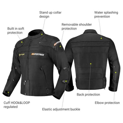 New Motorcycle Jacket Men's Motocross Jacket Motorcycle Protector Pants Moto ... | Henderson Shop