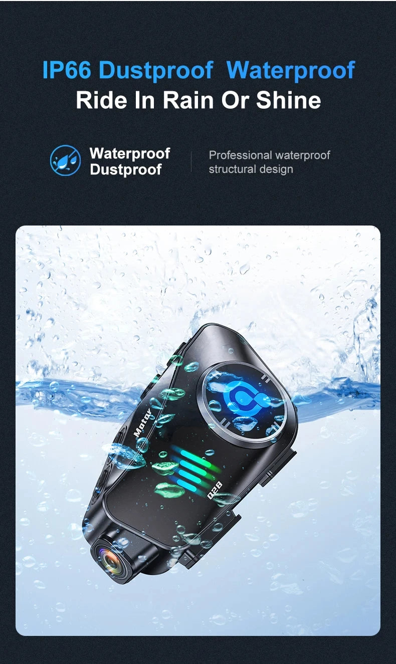 Bluetooth Motorcycle Intercom | Bluetooth - View 14 | Henderson Shop