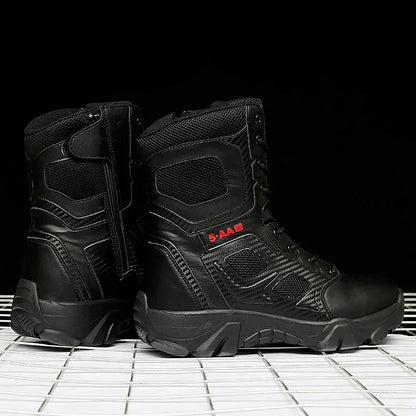 Men Male masculine  Botas Tacticas Hombre Militar Masculine sneakerMotorcycle Ankle Combat Boots Black Botas Militares Hombre