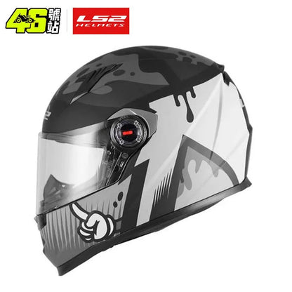 Helmets - LS2 Full Face Capacete Masculino ls2 FF358 Motocross Racing Man