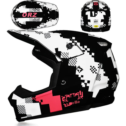 Motorcycle Helmet Professional Motocross Off Road Helm Children Off-road Casque Capacete De Motocicleta