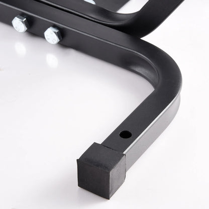 Motorcycle Front Wheel Chock For Trailer Floor Heavy Duty Motorcycle Parking Stand Motorcycle Front Wheel Carrier Rack Holder