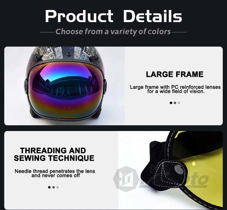 Full Face Motorcycle Helmet | Full Face - View 15 | Henderson Shop