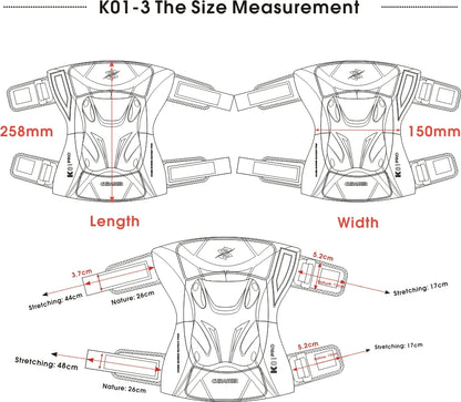 Cuirassier Motorcycle Knee Guards | Reflective - View 11 | Henderson Shop