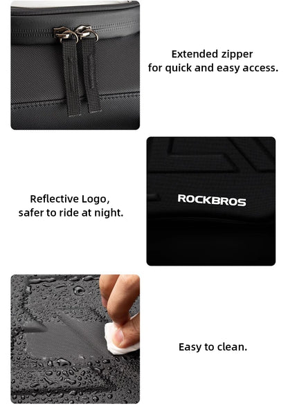 Scooter Tunnel Bag EVA Hard Shell Motorcycle Fuel Tank Bag Pedal Saddle Bag for Yamaha XMAX 125 250 300 400 NMAX 125 155 160