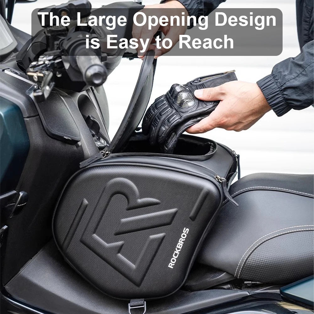 Scooter Tunnel Bag EVA Hard Shell Motorcycle Fuel Tank Bag Pedal Saddle Bag for Yamaha XMAX 125 250 300 400 NMAX 125 155 160
