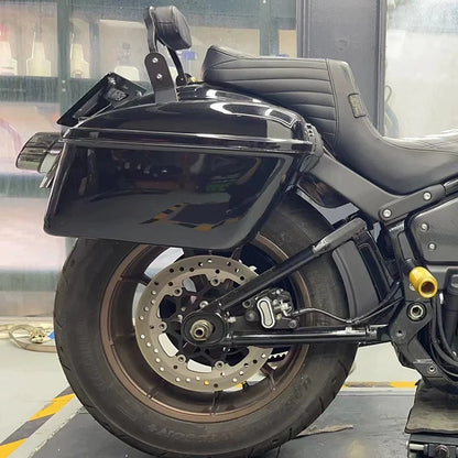 For Harley Softail 18-24 Street Bob FXBB FXBBS Standard Motorcycle Trunk Side Luggage Harley Low Rider Side Box