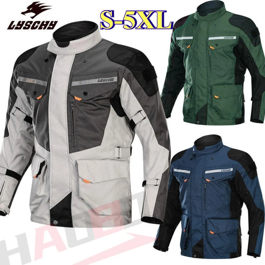 Hendersonshop LYSCHY Motocross Jacket Pants Autumn Winter Waterproof Warm Motorcycle Riding