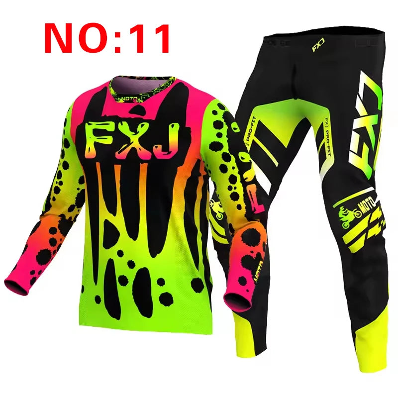 motocross child set MX Jersey and Pants kids children Set Dirt Bike MTB DH UT... | Henderson Shop