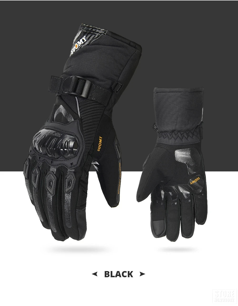 Winter Motorcycle Gloves | Waterproof & Winter - View 24 | Henderson Shop