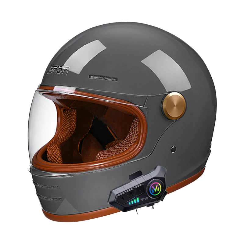 Full Face Motorcycle Helmet | DOT Certified & Bluetooth - View 26 | Henderson Shop