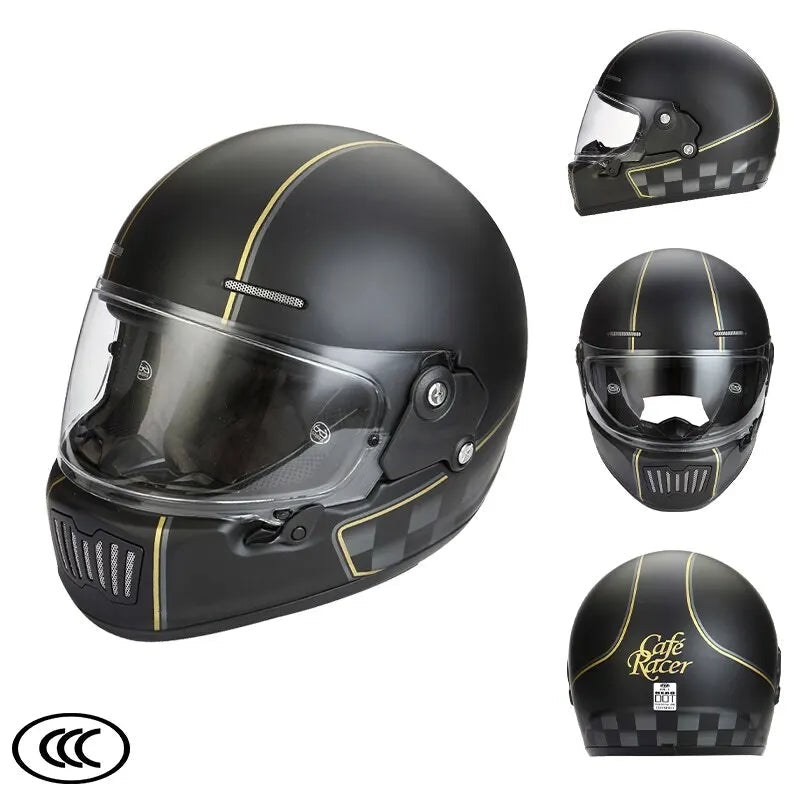 Harley Vintage Half Face Helmet | DOT Certified - View 24 | Henderson Shop