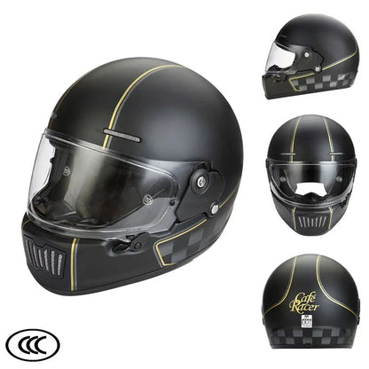 Harley Vintage Half Face Helmet | DOT Certified - View 24 | Henderson Shop
