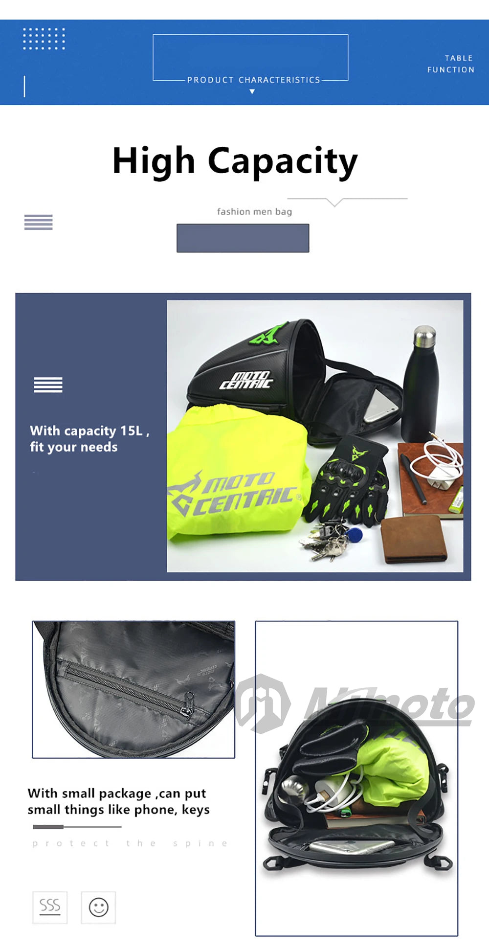 Motorcycle Accessory | Waterproof & Reflective - View 12 | Henderson Shop