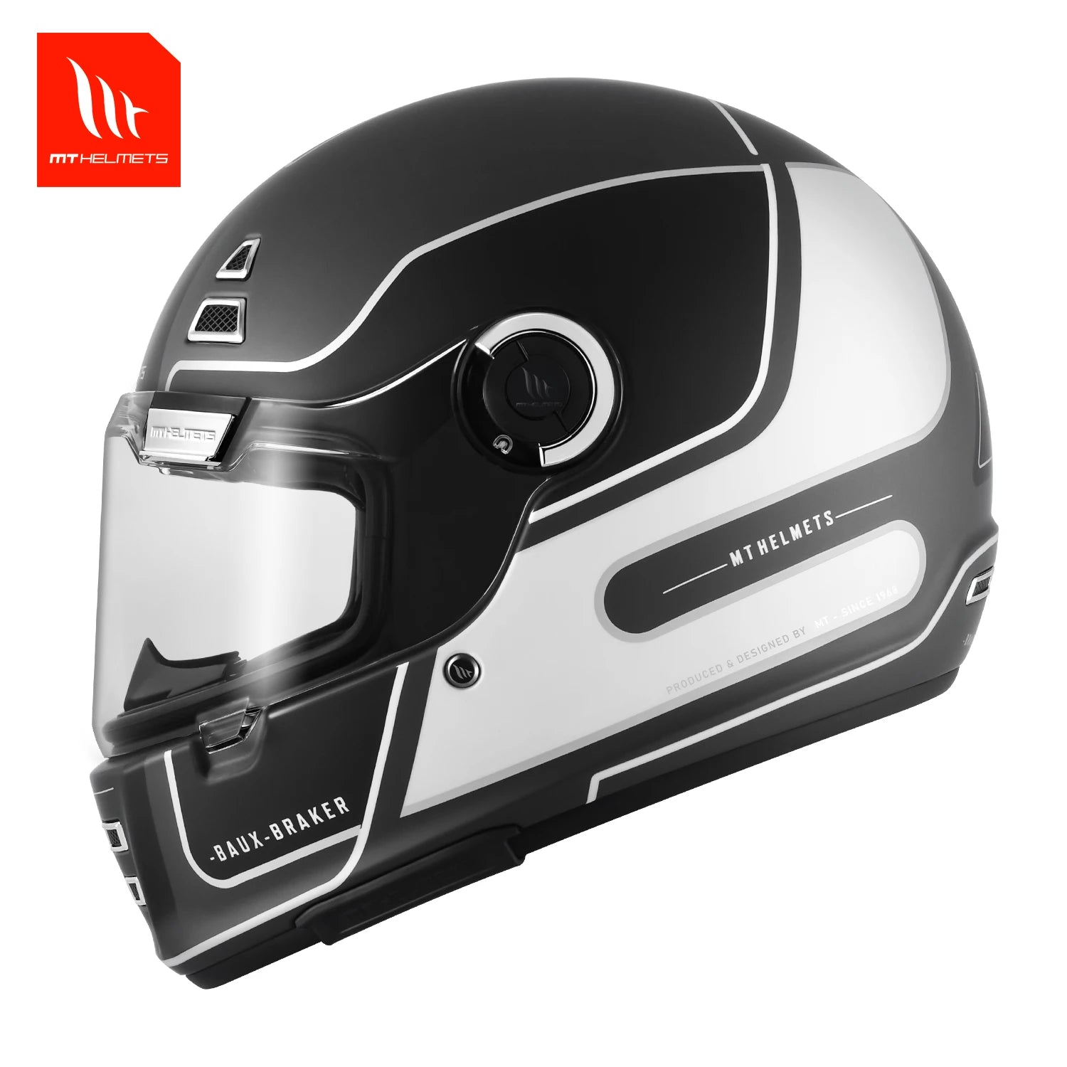 Motorcycle Retro Mt Helmet Spain Jarama Single Visor Dual D-Ring Buckle - View 17 | Henderson Shop