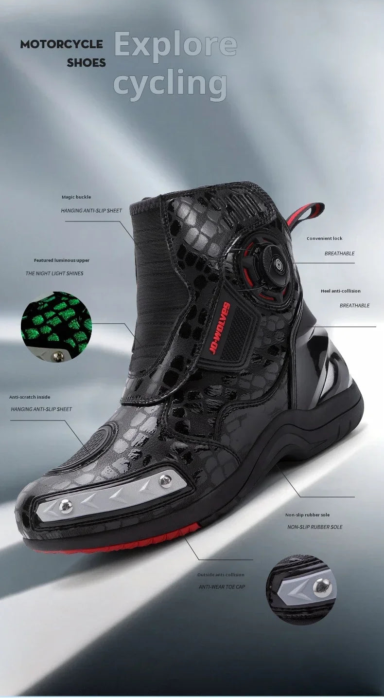 Racing Motorcycle Boots - View 10 | Henderson Shop