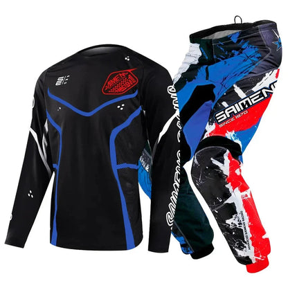 children's enduro motocross gear set mx jersey pants motorcycle kits mtb Off ... | Henderson Shop