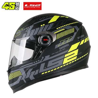 Helmets - LS2 Full Face Capacete Masculino ls2 FF358 Motocross Racing Man