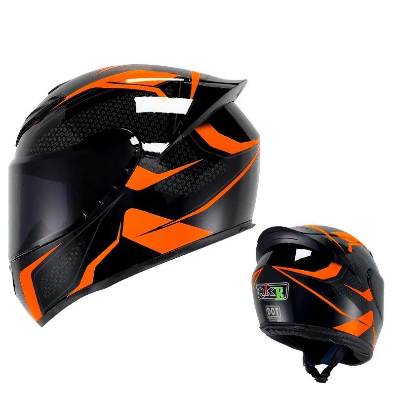 Modular Full Face Helmet | DOT Certified & Full Face - View 6 | Henderson Shop