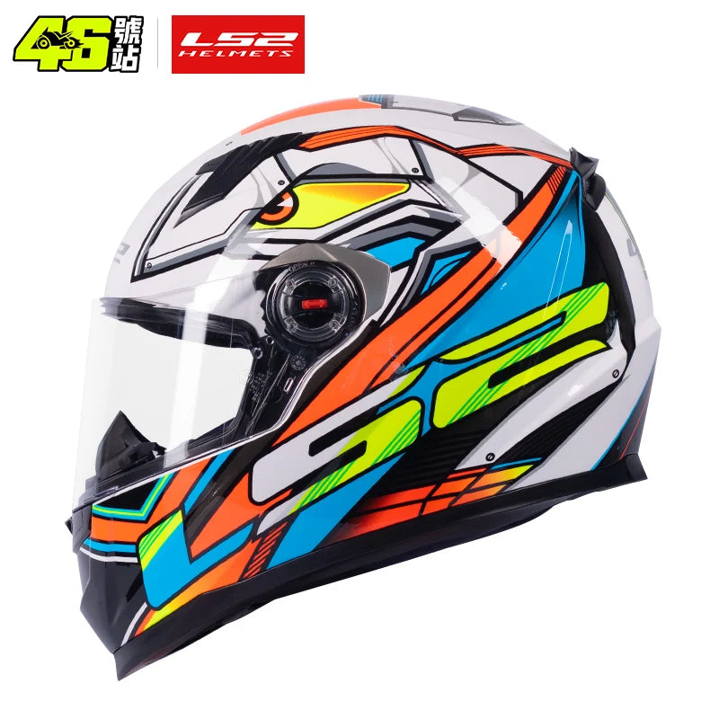 Helmets - LS2 Full Face Capacete Masculino ls2 FF358 Motocross Racing Man