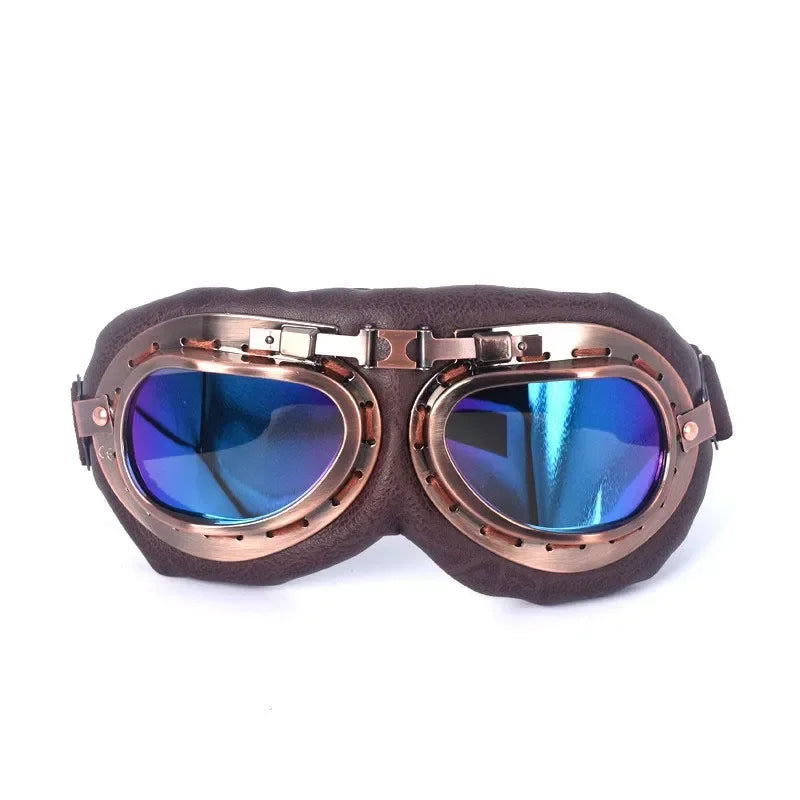 Retro Motorcycle Goggles | Vintage Steampunk Classic | Henderson Shop