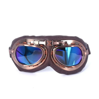 Retro Motorcycle Goggles | Vintage Steampunk Classic | Henderson Shop