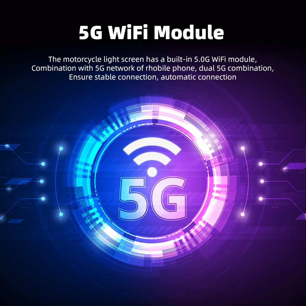 EKIY 5.0" Motorcycle GPS Navigator | CarPlay & Android Auto - View 15 | Henderson Shop