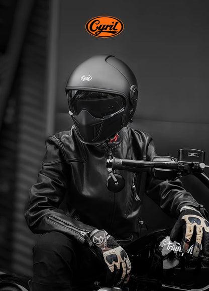 Modular Full Face Helmet | DOT Certified & ECE Certified - View 7 | Henderson Shop