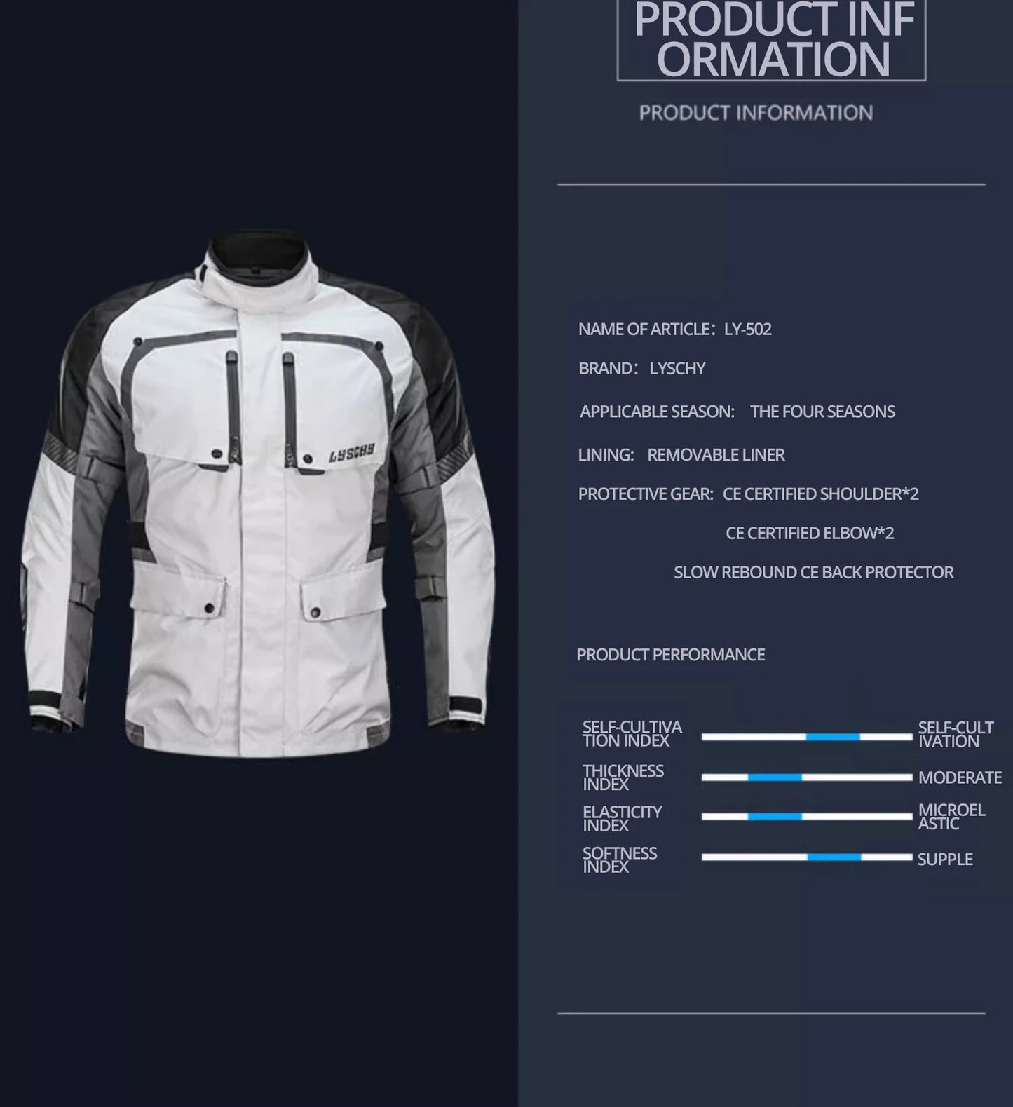 Motorcycle Jacket Pants Suit Waterproof Men Motorbike Riding Moto Jacket Prot... | Henderson Shop