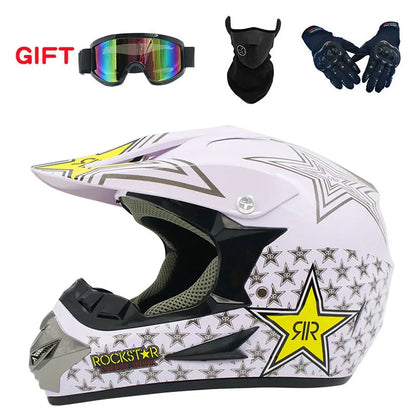 Helmets - 2019 New Flip Up Motorcycle Helmet Children motocross Off Road