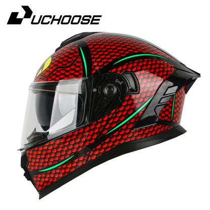 Flip Up Motorcycle Helmet Double Lens Modular Flip Full Face Helmet High Quality DOT Approved Moto Cascos Motociclistas
