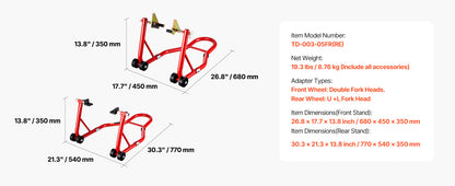 Motorcycle Stand Lift 850lbs - View 15 | Henderson Shop