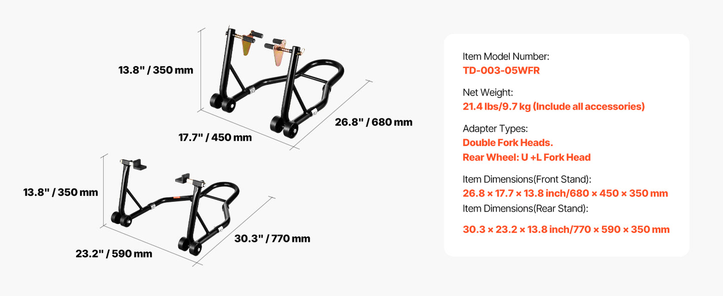 Motorcycle Stand Lift 850lbs - View 16 | Henderson Shop